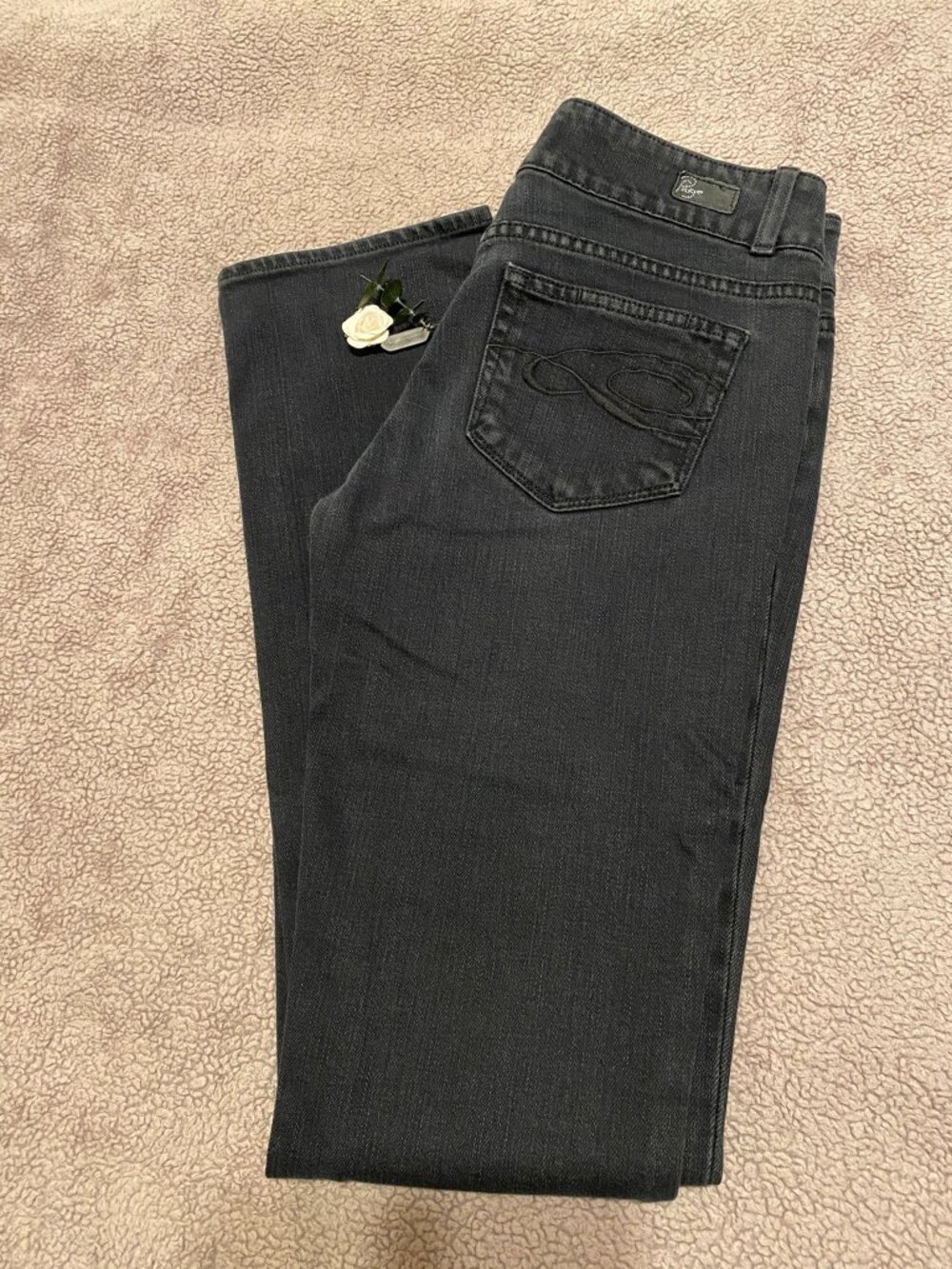 PAIGE Premium Denim Black Sz 27 x 33